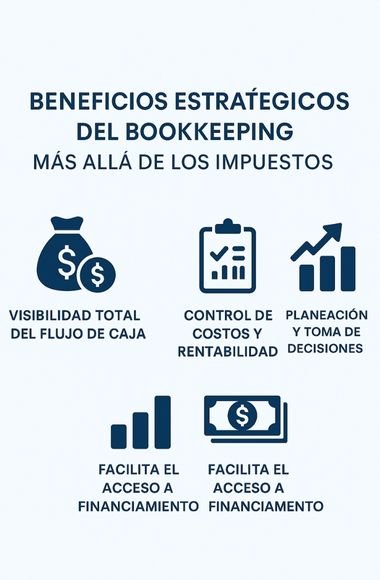 Bookkeeping: La base sólida para el control financiero. 1 Bookkeeping